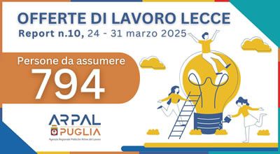 ARPAL Puglia - Offerte di Lavoro