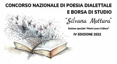 Premio Nazionale di Poesia dialettale e Borsa di Studio Silvana Mottura...